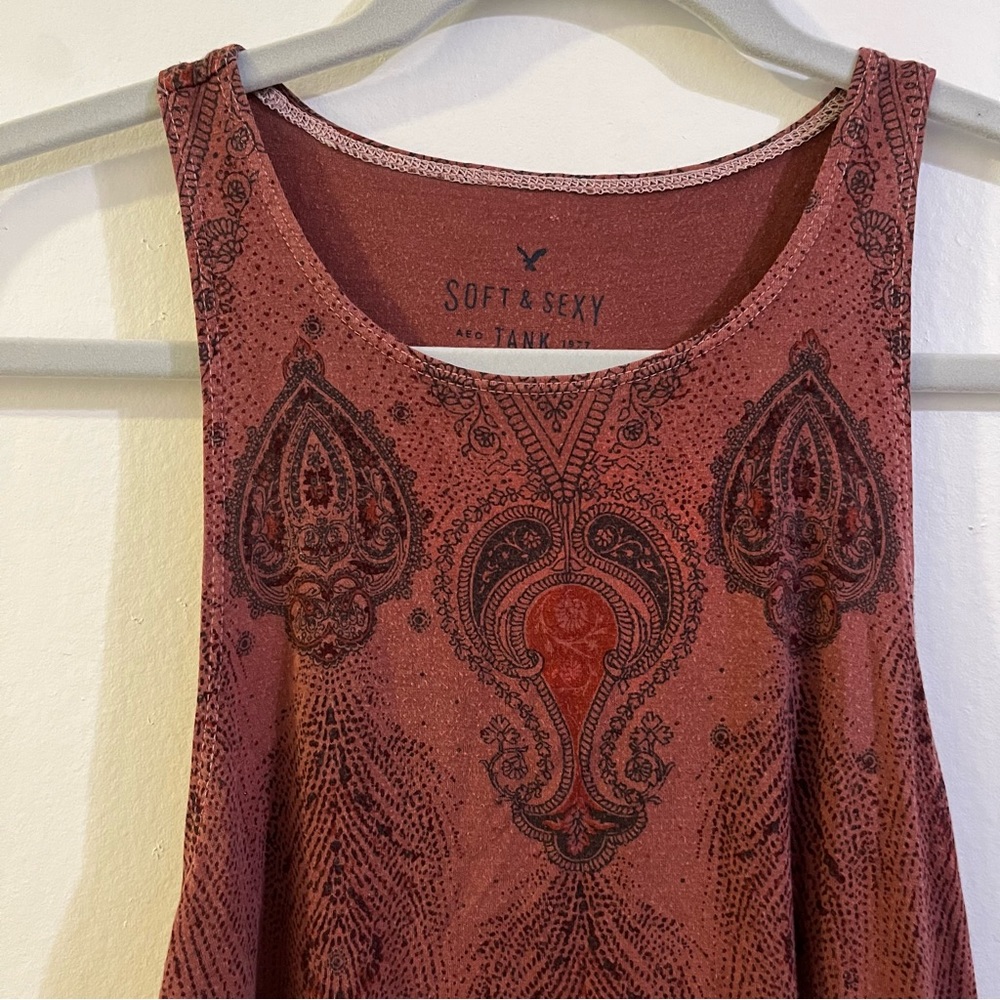 “Soft & Sexy” AE Patterned Tank